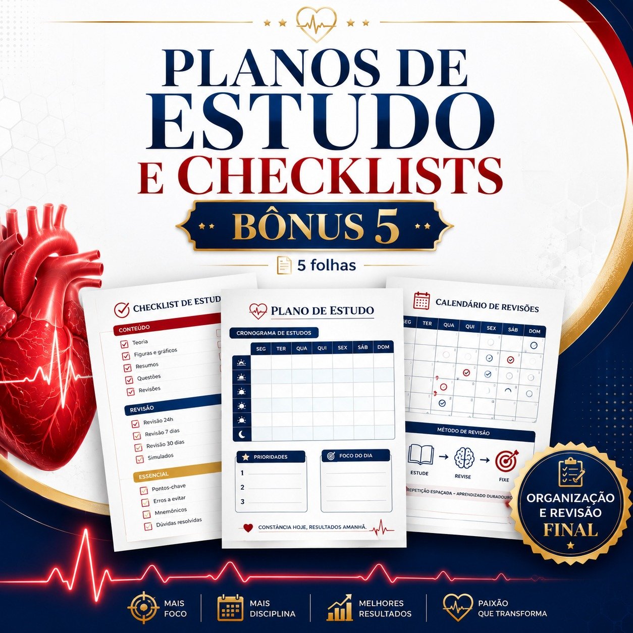 Planos de Estudo e Checklists